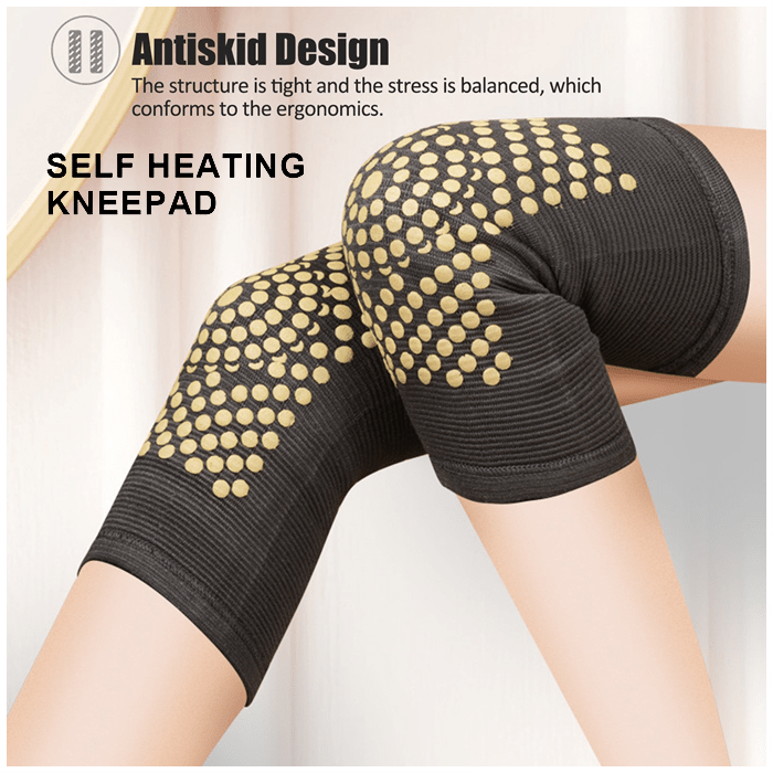 Buy 2pcs Self Heating knee Support Pads Knee Brace Warm For Arthritis